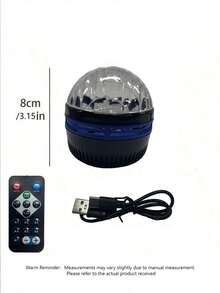 Northern Lights Projector With Remote Control, Suitable For Game Room/Bedroom/Ceiling/Party/Home Theater - Multi-color light - View 3