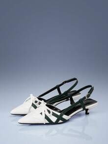 White dark green color matching