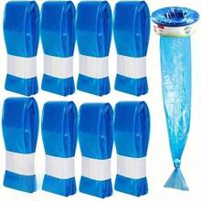 8pcs Diaper Pail Refill Bags - Leak-Proof & Odor-Proof Peva Material, Easy Tear, Fit For Diaper Disposal, Compatible With Generic Diaper Cans - Multicolor - View 11