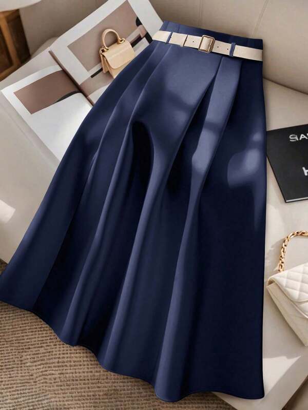 GlowEve CURVE Falda evasé estilizadora de talla grande