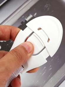 4/8Pcs Multi-Functional Fabric Strap Protection Locks - White - View 8