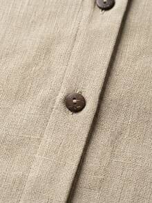 Holdful Holdful Mantel Ringan Kasual Wanita untuk Perjalanan Sehari-hari di Musim Gugur, Warna Khaki - Khaki - View 3