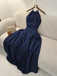 Women Midi Dresses - Pearl White - View 8