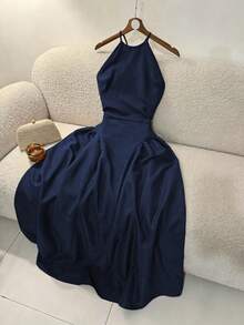 Women Midi Dresses - Pearl White - View 11