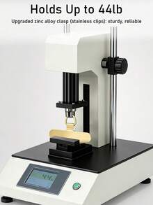 1/2件裝不鏽鋼手機夾，附超薄金屬墊片與安全掛繩，多件裝手機支架配件 - 彩色 - 查看 7