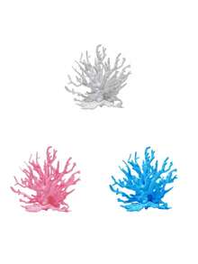 1/3pcs Imitation Soft‑Coral Bonsai, Simulated Water‑Plant Decoration, Landscape Accessory For Marine Aquarium And Regular Fish‑Tank Setup - A - View 8