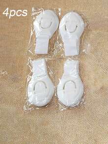 4/8Pcs Multi-Functional Fabric Strap Protection Locks - White - View 10