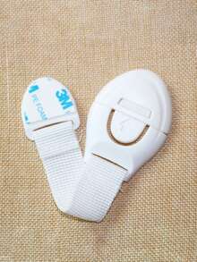 4/8Pcs Multi-Functional Fabric Strap Protection Locks - White - View 5