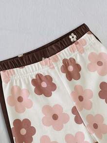 SHEIN 女童春夏細肩帶上衣與短褲內衣套裝 2件組 素色/多色 - 彩色 - 查看 6