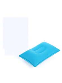 Bantal Udara Kemah Tiup Multi-Scene, Bantal Perjalanan Ringan, Dapat Dilipat, Dapat Dicuci, Dilengkapi Penopang Leher & Pinggang, Aksesori Istirahat Ideal untuk Penerbangan, Mengemudi, Tidur Siang di Kantor, Mendaki Gunung, dan Perjalanan Ransel - MultiWarna - View 15