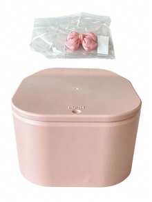Zazumi Girl's Hair Accessories Storage Box, Headband Storage Box, Headbands, Hair Ribbons, Cotton Swab Storage Box, Bathroom Container Hair Clip Holder With Lids, Kitchen, Home Storage Boxes - View 11