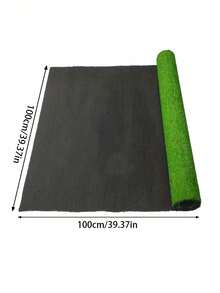 1PC Large Size Artificial Grass Realistic Texture Like Natural Gift Create Holiday Vibe Countryside Outdoor Lawn Mat For Patio Balcony Backyard - Green - View 10