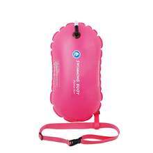 Adjustable Waist Belt Swim Tow Float PVC Inflatable Buoy, Portable Outdoor Water Float Marker For Open Water Swimmers, Triathlon Athletes, Kayakers And Snorkel Divers - multicolor - View 10