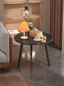 Minimalist Modern Creative Side Tea Table By Sofa, Small Corner Table For Balcony, Storage Rack, Bedside Table And Round Side Table - Multicolor - View 6