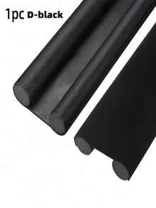 1PC Door Bottom Weather Stripping Seal, Rubber Composite For Soundproofing, Waterproof, Draft Proof, Bedroom, Quiet Home, Insulation, Office - Multicolor - View 10