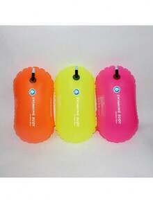 Adjustable Waist Belt Swim Tow Float PVC Inflatable Buoy, Portable Outdoor Water Float Marker For Open Water Swimmers, Triathlon Athletes, Kayakers And Snorkel Divers - multicolor - View 9