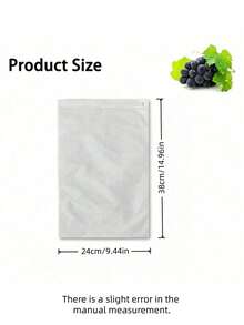 50Pcs 100Pcs Fruit Protection Bags Non Woven Mesh Drawstring Garden Plant Cover Net Bags For Outdoor Farming Orchard Crop Protection Supplies - multicolor - View 5