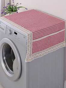 SHEIN 1pc Dust Covers Refrigerator Cover Washing Machine Towel Dustproof Refrigerator Cloth Fridge Protection Cover With Storage Bag,Mother's Day Gift,Bedroom Decor,Garden,Kitchen Decor,Summer,Beach,Travel Essentials,Room Decor,Squishy,Graduation - View 16