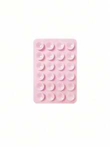 Paquete de 24 ventosas cuadradas de silicona para funda de teléfono - Soporte de agarre con montaje adhesivo resistente - transparente - Ver 16