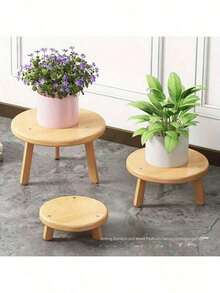 Indoor Floor Standing Plant Stand Shelf For Living Room, New Style Balcony Flower Pot Rack, Window Sill Succulent Holder Storage Shelf - 1pcs - View 3