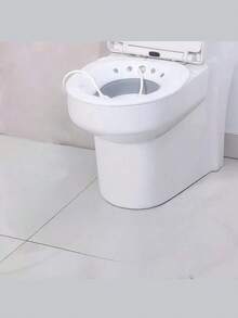 1个可折叠坐浴盆，痔疮热水冲洗清洁器，孕妇专用清洁浸泡盆，产后护理，女性可折叠马桶座圈配件 - 彩色 - 查看 14