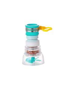 1 PC Adjustable Swivel Premium Pp Easy Install Anti Splash Filter Water Saving Soft Flow Faucet Adapter Kitchen Bathroom Sink Home Hotel Rental Daily Tap Decoration Accessory - Multicolor - View 11
