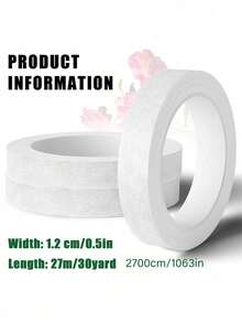 4/8/12 Rolls Floral Stem Wrap Tape, Green Floral Tape For Flower Arrangement Bouquet Corsage, Wedding Flower - multicolor - View 3
