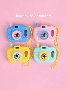 Cámara de proyección de juguete para niños y niñas, bebés y niños, cámara de proyección simulada #Color aleatorio - Multicolor - Ver 12