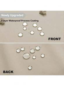1 Piece Standard Size Waterproof Thick Polyester Tufted Hydrangea Shower Curtain Three Dimensional Cut Flower Decorative Mold Resistant Quick Dry Lightweight Solid Neutral Tone Bathroom Divider For Home Restroom Daily Bathing Space Trending - Beige - View 4