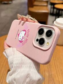 HELLO KITTY AND FRIENDS | SHEIN Sanrio Hello Kitty Soft TPU Phone Case Shockproof Protective Cover Compatible With All IPhone Models 17 16 15 14 13 12 11 Pro Max - Multicolor - View 3
