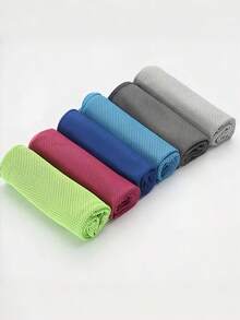 Portable CoolTowel Cooling Towel Bottle, Ready To Use Anytime Anywhere, Reusable, Soft Absorbent Cooling - Multicolor - View 5