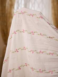 PalaceNights Court Style Small Stand Collar Heavy Embroidery Loose Long Sleeve Nightgown - White - View 8