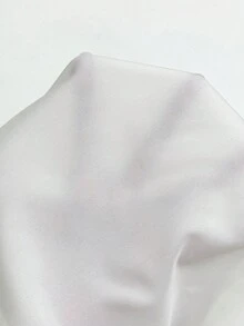 Elenzga 女款大尺碼白色3D花卉抹胸上衣，夏季優雅派對無袖修身收腰不對稱下擺外套背心，適合約會 - 白色 - 查看 9