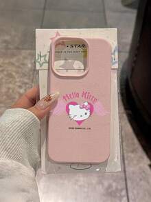 HELLO KITTY AND FRIENDS | SHEIN Sanrio Hello Kitty Soft TPU Phone Case Shockproof Protective Cover Compatible With All IPhone Models 17 16 15 14 13 12 11 Pro Max - Multicolor - View 6