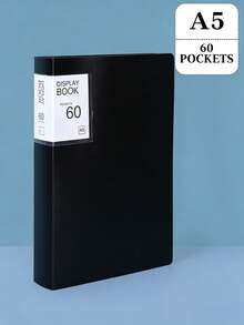 1-Pacote Pasta de Documentos A5 com Bolsos Transparentes, Livro de Armazenamento Multicamadas Impermeável e Reforçado para Classificar Relatórios de Teste de Gravidez & Comprovantes de Exame - A5 - Visão 12