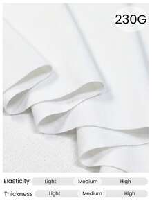 SHEIN Cheerettes 拉鏈開襟後背十字交叉運動型胸罩 - 白色 - 查看 3