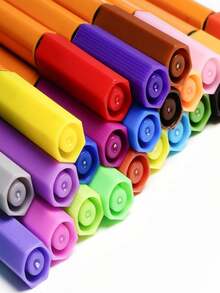 24 Color Fine Liner Pens Marker Pens Assorted Colors Back To School - multicolor - View 4