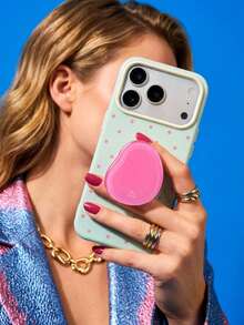 ShellaStory One Ins Style Bread Toast Apple 17 Pro Phone Case 16 Stand 15 Summer Dopamine 14 Soft Case 13 Suitable For Personalized, Creativity, Geometry, Fresh, Clash Color Style, Niche, Ins Style - Thin green - View 2