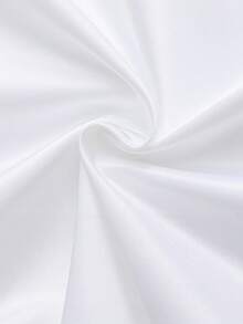 Kain Satin Memiliki Fitur Kilau Lembut, Jatuh yang Lentur, dan Mudah Ditangani, Ideal untuk Gaun Pengantin, Gaun Pengantin Buatan Sendiri, dan Kostum Pesta. - Putih - View 5