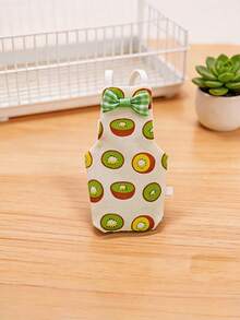 6/1pc Reusable & Washable Parrot Diapers – Cute Fruit Pattern Bird Flight Suit With Waterproof Inner Layer For Small Pet Birds, Cockatiel, Budgie, Lovebird - multicolor - View 9