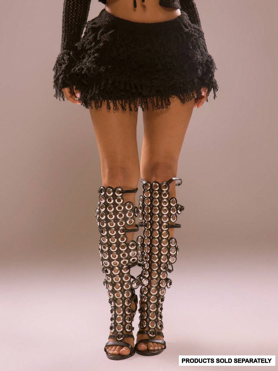 Black Fur Low Waist Mini Skirt Winter Party Casual Fun Festival Black Skirt Women Clothing