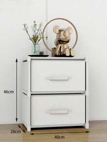 1Pc Small Medium Size Drawer Dustproof No Assembly Freestanding Cube Storage Cabinet Multifunctional Portable Wardrobe Closet Organizer Shoe Rack Bookcase Display Shelf For Bedroom Living Room Kitchen Office Holiday Storage Christmas Gift Home Decor Fall Home Decoration Must Have Hot Search - Multicolor - View 17