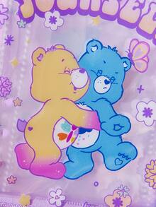 Care Bear X Joivida 1 Pc Notebooks With Cute/Soothing Designs,Cute Girl-Style Keychain Pendant, Lightweight And Durable 3D Design, Perfect For Decorating Bags Or Using As A Backpack Charm Or Key Chain - A - View 12