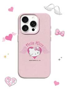 HELLO KITTY AND FRIENDS | SHEIN Sanrio Hello Kitty Soft TPU Phone Case Shockproof Protective Cover Compatible With All IPhone Models 17 16 15 14 13 12 11 Pro Max - Multicolor - View 1