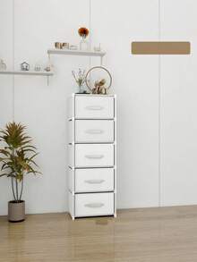 1Pc Small Medium Size Drawer Dustproof No Assembly Freestanding Cube Storage Cabinet Multifunctional Portable Wardrobe Closet Organizer Shoe Rack Bookcase Display Shelf For Bedroom Living Room Kitchen Office Holiday Storage Christmas Gift Home Decor Fall Home Decoration Must Have Hot Search - Multicolor - View 14