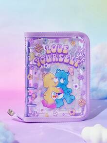 Care Bear X Joivida 1 Pc Notebooks With Cute/Soothing Designs,Cute Girl-Style Keychain Pendant, Lightweight And Durable 3D Design, Perfect For Decorating Bags Or Using As A Backpack Charm Or Key Chain - A - View 3