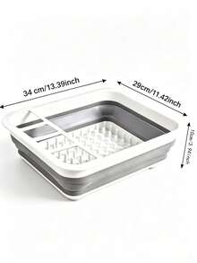 Foldable Bowl Rack, Storage Rack, Sink, Foldable Dishwashing Basin, For Placing Bowls, Chopsticks, Plates, Storage Of Bowls, Chopsticks, Plates, Folding Drip Rack - Multi-size - View 2