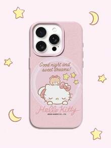 HELLO KITTY AND FRIENDS | SHEIN Sanrio Hello Kitty 柔軟 TPU 手機殼 防震保護套 適用於所有 iPhone 機型 17 16 15 14 13 12 11 Pro Max - 彩色 - 查看 2