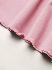 Firerie Kids Firerie Kids Tween Girl Metal Flower Decor Pleated Fashion Party Dress - Pink - View 6