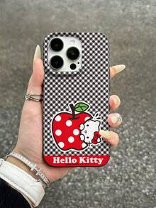 HELLO KITTY AND FRIENDS | SHEIN Sanrio Hello Kitty 柔軟 TPU 手機殼 防震保護套 相容所有 iPhone 機型 17 16 15 14 13 12 11 Pro Max - 彩色 - 查看 3